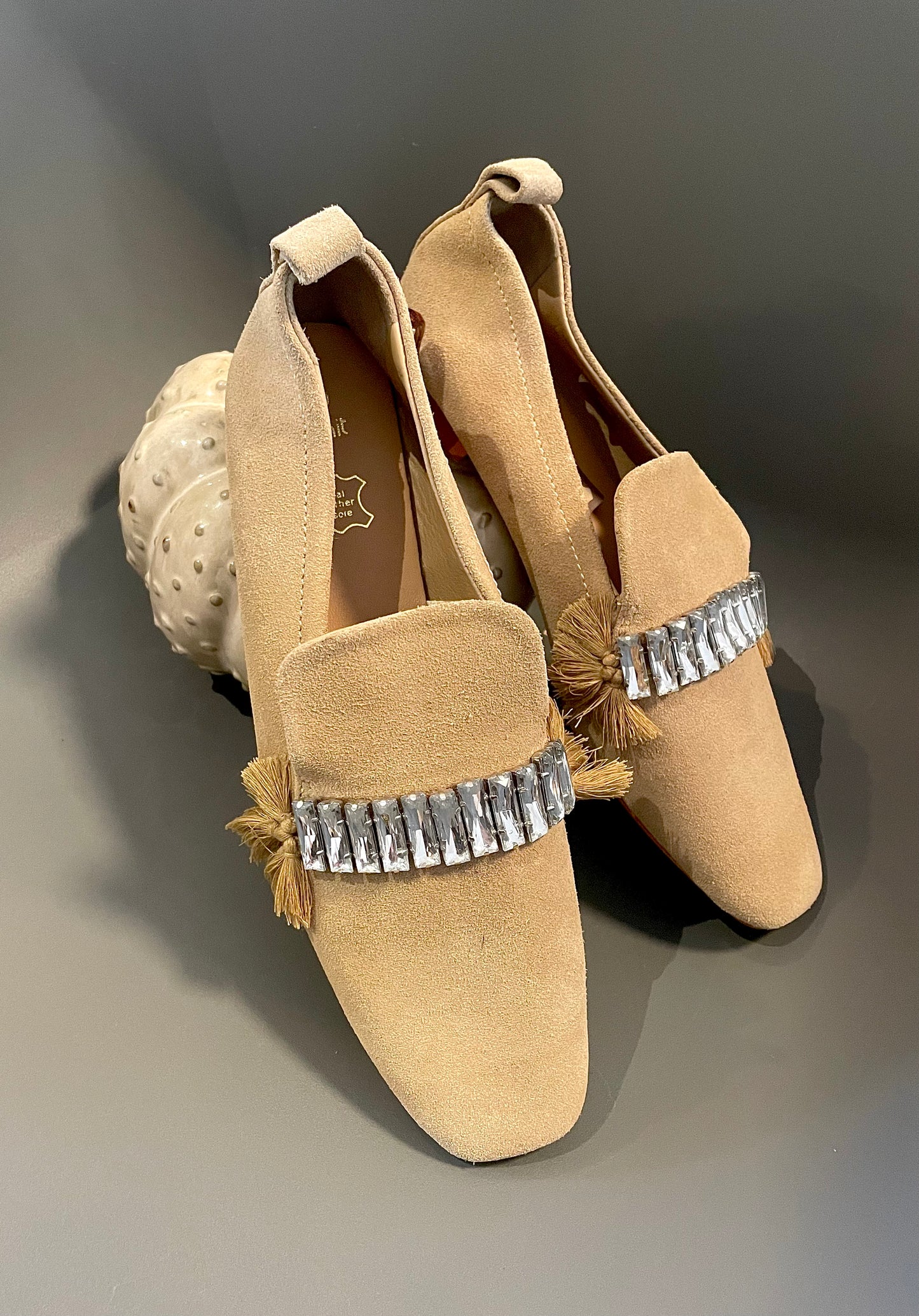 Mocasín strass