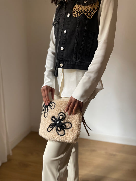 Bolso con flores